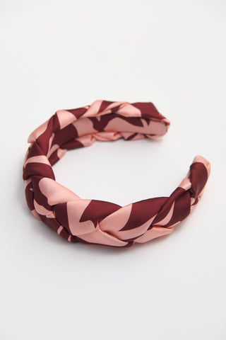 Mamou Headband (Leaf Pink)