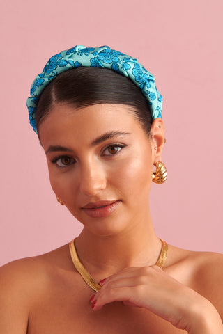 Mamou Headband (Polka Flowers)