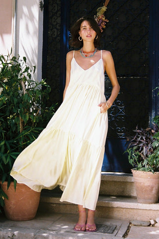 karavan clothing fashion spring summer 26 nai special issue collection ida dress yellow