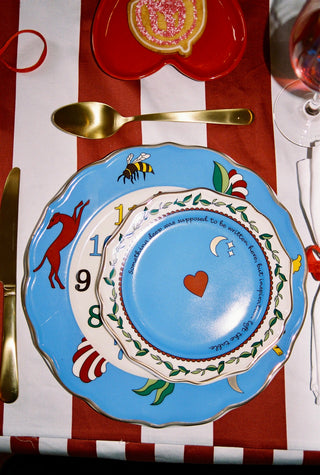 Porcelain Starter Plate (Heart)