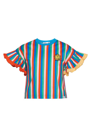 karavan clothing fashion spring summer 26 rookies collection helga tee multicolor stripes