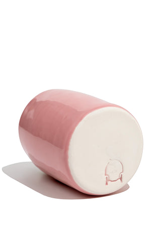 karavan clothing fashion fall winter 25 homecoming homeware collection ceramic take away mug pink