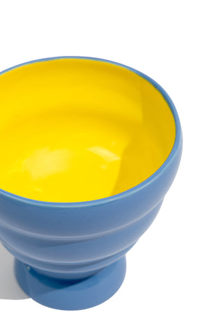 karavan clothing fashion fall winter 25 homecoming homeware collection big ceramic bowl light blue yellow
