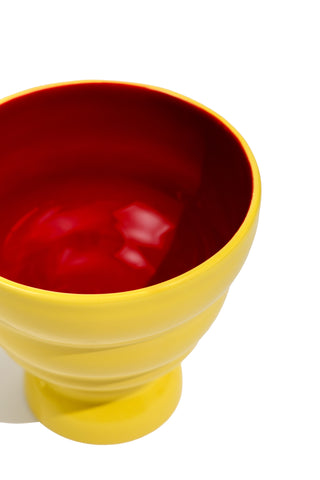 karavan clothing fashion fall winter 25 homecoming homeware collection big ceramic bowl yellow red