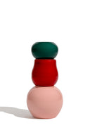 karavan clothing fashion fall winter 25 homecoming homeware collection candle holder red pink green