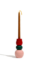 karavan clothing fashion fall winter 25 homecoming homeware collection candle holder red pink green