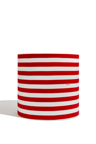 karavan clothing fashion fall winter 25 homecoming homeware collection lamp shade red stripes