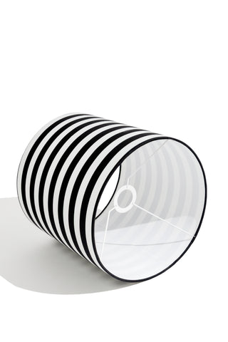 karavan clothing fashion fall winter 25 homecoming homeware collection lamp shade black stripes