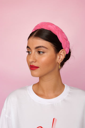 Mamou Headband (Towelling Pink)