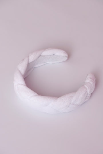 Mamou Headband (Towelling White)