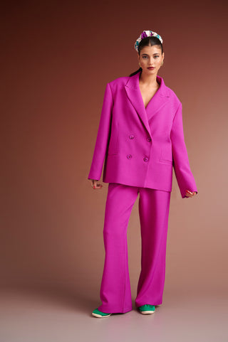 Perry Trousers (Magenta)