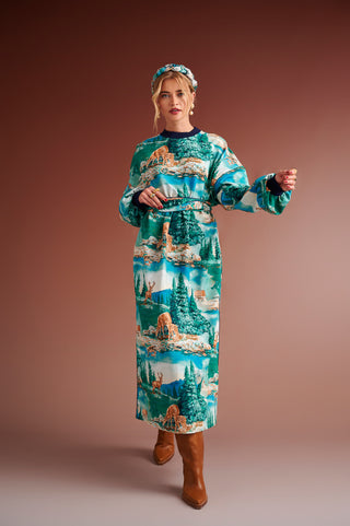 karavan clothing fashion autumn winter 24 collection dawson dress