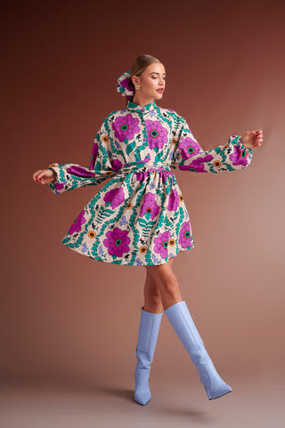karavan clothing fashion autumn winter 24 collection levander dress