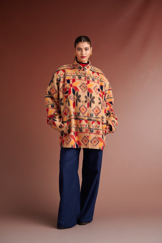 karavan clothing fashion autumn winter 24 collection lorena coat