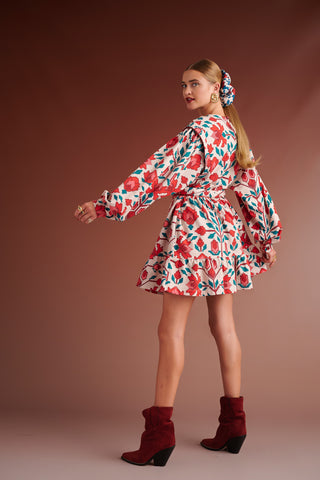 karavan clothing fashion autumn winter 24 collection ruby dress