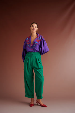 karavan clothing fashion autumn winter 24 collection violeta shirt