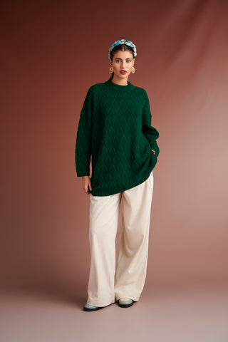 Brody Sweater (Dark Green)