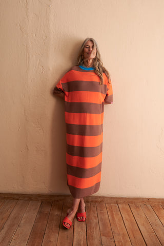 Briella Dress (Orange)