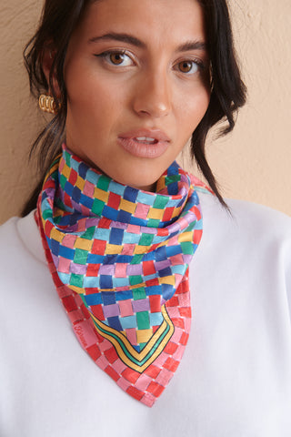 karavan clothing fashion spring summer 24 collection stella scarf oblique