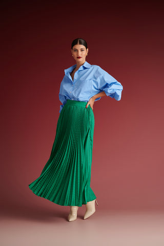 krvn by karavan clothing fashion autumn winter 24 collection flavio skirt green