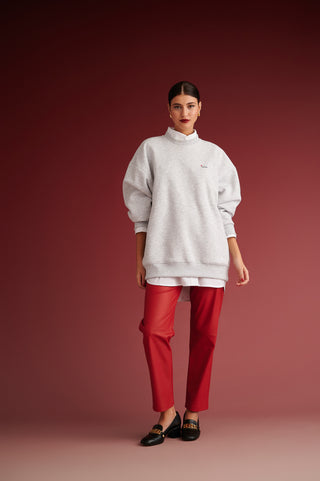 krvn by karavan clothing fashion autumn winter 24 collection margaret shirt white