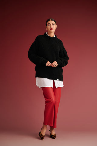 krvn by karavan clothing fashion autumn winter 24 collection eloise sweater black