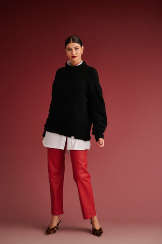 krvn by karavan clothing fashion autumn winter 24 collection eloise sweater black