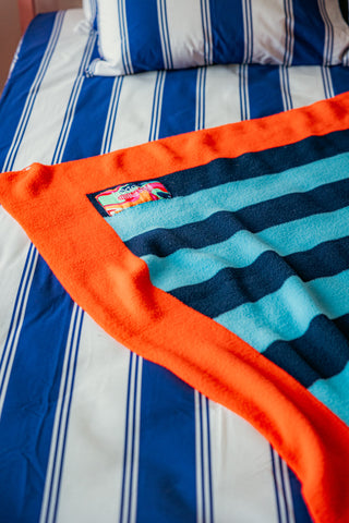 Blanket (Light Blue Stripes)