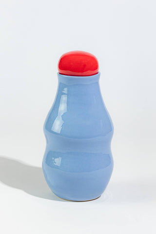 Ceramic Bottle (Light Blue)