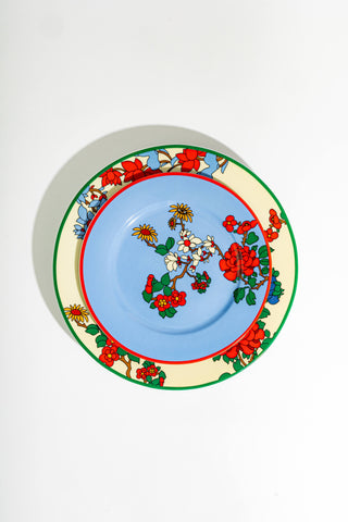 Porcelain Dinner Plate (Flowers Cream)