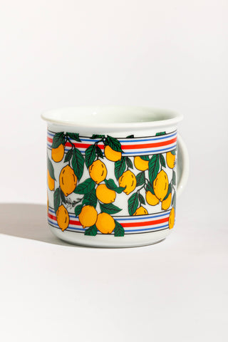 Mini Porcelain Mug (Lemons)
