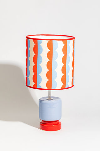 Table Lamp (Red/Blue)