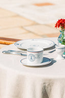 Porcelain Coffee Cup & Saucer (Hotel Καραβάνι)