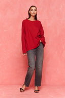 karavan fall winter 26' collection avon top red