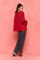 karavan fall winter 26' collection avon top red