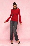 karavan fall winter 26' collection jaden top red