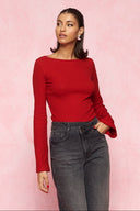 karavan fall winter 26' collection jaden top red