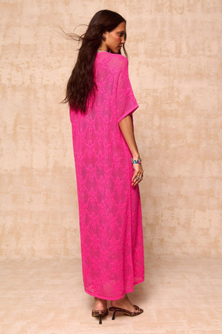 karavan clothing fashion spring summer 26 nai collection agatha knitted dress pink