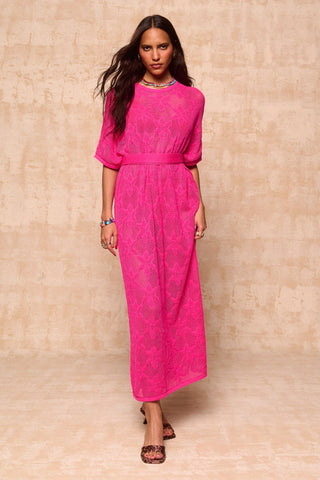 karavan clothing fashion spring summer 26 nai collection agatha knitted dress pink