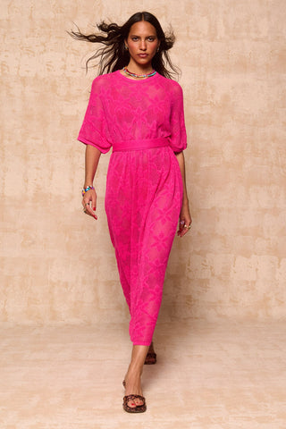 karavan clothing fashion spring summer 26 nai collection agatha knitted dress pink