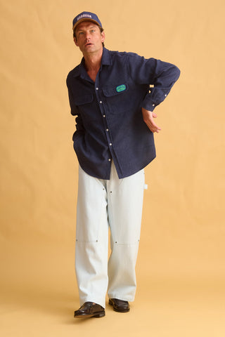 karavan clothing fashion fall winter 25 homecoming men collection alan shirt dark blue