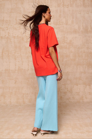karavan clothing fashion krvn spring summer 26 nai collection reem tee tomato red