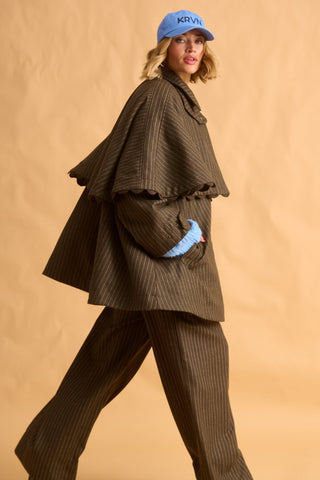 karavan clothing fashion fall winter 25 krvn homecoming collection molly cape brown