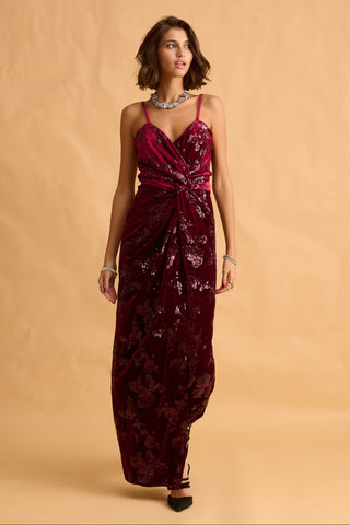 karavan clothing fashion fall winter 25 krvn homecoming collection alice dress bordeaux