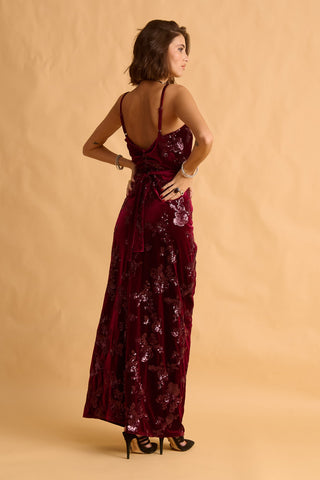 karavan clothing fashion fall winter 25 krvn homecoming collection alice dress bordeaux