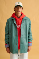 karavan clothing fashion fall winter 25 homecoming men collection milton jacket grey leather