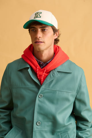 karavan clothing fashion fall winter 25 homecoming men collection joe dad hat ivory green