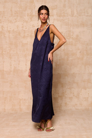 karavan clothing fashion krvn spring summer 26 nai collection amalia dress blue