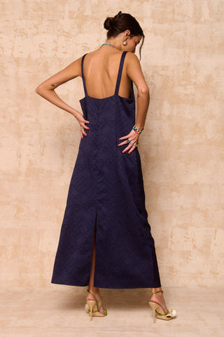 karavan clothing fashion krvn spring summer 26 nai collection amalia dress blue