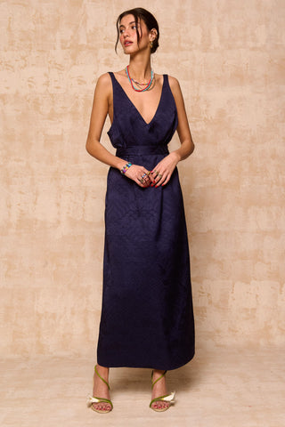 karavan clothing fashion krvn spring summer 26 nai collection amalia dress blue